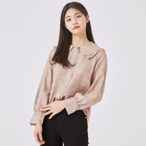로엠 작은아씨들 빅카라 블라우스