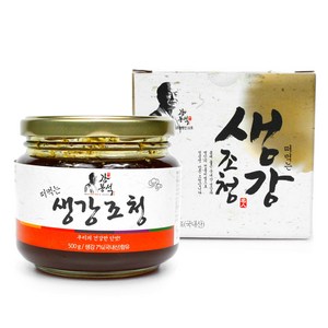 강봉석 두레촌 명인 생강 조청, 500g, 1개