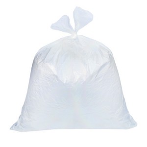 담다 쓰레기용 매듭 비닐봉투 투명 100p, 40L, 1개