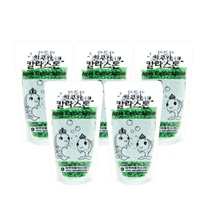 아쿠아플러스 아쿠아 칼라스톤 350g, 녹색, 5개