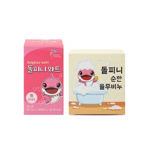 엔돌핀팩토리 돌피니 와트 캔디 50g + 순한 율무 비누 100g 세트, 1세트, 200g