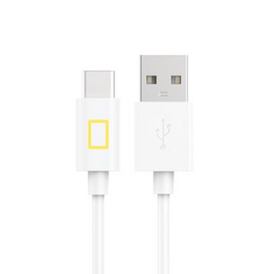 내셔널지오그래픽 베이직 USB 충전 케이블, C타입 화이트, 1개