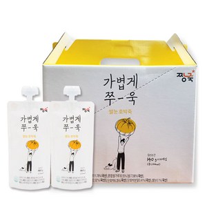 짱죽 쌀눈 호박죽 스파우트형, 140g, 10개