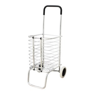 모아봄 접이식 알루미늄 쇼핑카트 30kg, 혼합색상, 1개