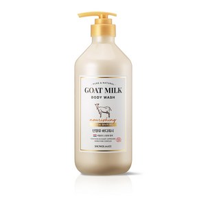 샤워메이트 산양유 바디워시 마누카허니향, 800ml, 1개