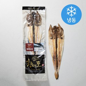 해맑은푸드 강원도건조 껍질없는 황태제사포 (냉동), 90g, 1개