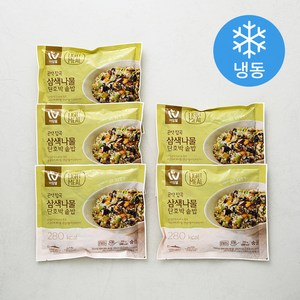 아임웰 삼색나물 단호박 솥밥 (냉동), 200g, 5팩