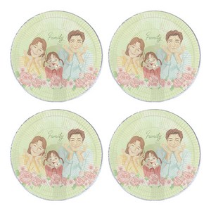 선풍기 안전커버망 4p, 가족, 4개