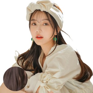 가발나라 U자형 레이어 C컬펌 오픈반가발 + 엑스트라피스 2p + 가발빗 + 꼬리빗 + 악어핀 세트, 초코브라운, 1세트