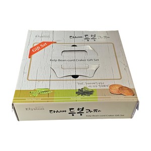 다시마 두부과자 선물세트, 160g, 3개