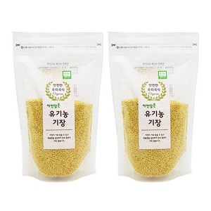 푸른들판 유기농 기장, 500g, 2개