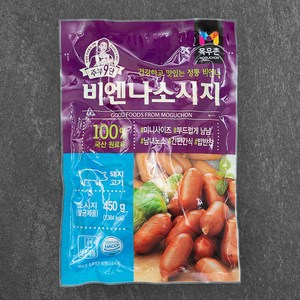 목우촌 주부9단 비엔나 소시지, 450g, 1개