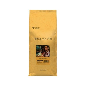 맥널티커피 행복을 주는 커피 브라질 산토스, 핸드드립, 1kg, 1개