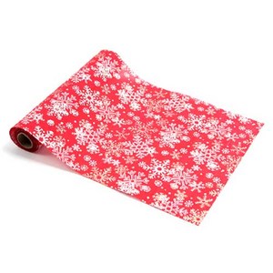 파티해 설정 크리스마스 테이블 러너, 레드, 1개