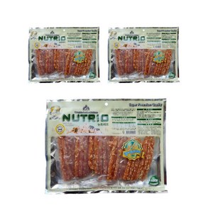 뉴트리오 강아지 스틱사사미 400g, 쌀스틱사시미, 3개