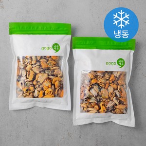 고고새우 홍합살 (냉동), 500g, 2개