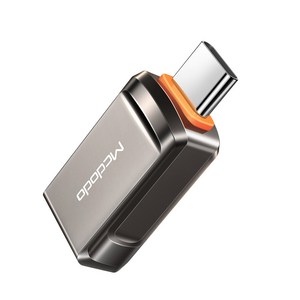 맥도도 USB-A 3.0 to C타입 OTG 젠더, 딥그레이, 1개