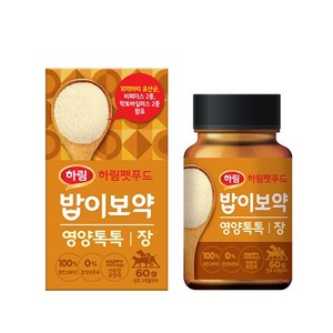 밥이보약 강아지 톡톡 영양제, 장건강/유산균, 60g, 1개