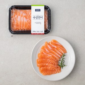 은하수산 다시마 숙성 연어, 200g, 1팩
