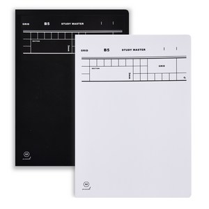 뮤니드 It handy Gid 사철누드 노트 2종 세트, black, white, 1세트