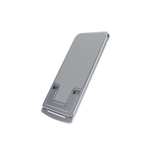 뉴엔에스 씬슬라이드 접이식 스마트폰 태블릿 거치대, 실버, 1개