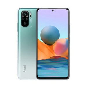 샤오미 홍미노트 10 공기계 128GB, 레이크 그린, M2101K7AG