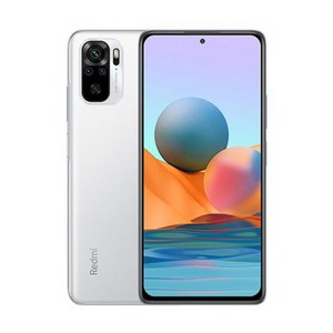 샤오미 홍미노트 10 공기계 128GB, 페비 화이트, M2101K7AG