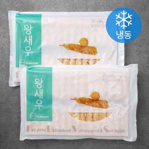 왕새우튀김 30ea (냉동), 600g, 2개