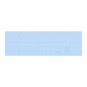카라스 삼성 갤럭시북 이온 NT950XCJ-K58 키보드 키스킨 지문인식키 막힘, 1개, 블루