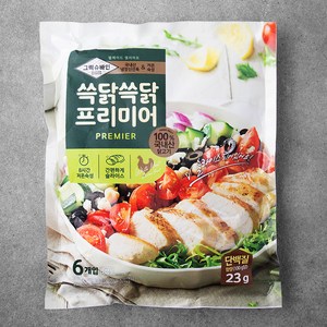 그릭슈바인 쓱닭쓱닭 프리미어 6개입, 600g, 1개