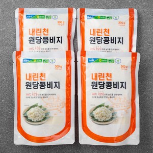 내린천원당 콩비지, 300g, 4개