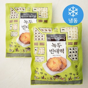 박가네빈대떡 녹두빈대떡 (냉동), 360g, 2개