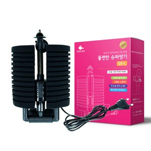 모비딕 물편한 슈퍼쌍기 여과기 GX-L, 1개, 3.5W