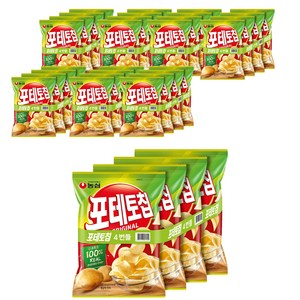 포테토칩 오리지널 4p, 40g, 32개