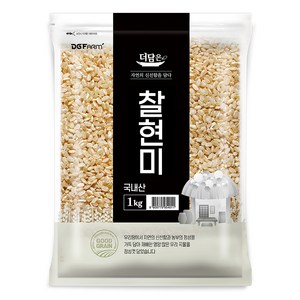 더담은 국산 찰현미, 1kg, 1개