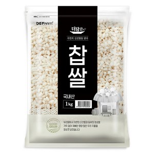 더담은 국산 찹쌀, 1kg, 1개