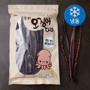 갯마을 조미 오징어 다리 장족 (냉동), 500g, 1봉