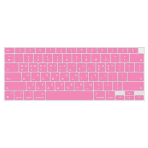 카라스 LG 그램15 울트라PC 울트라기어 15G890 / 15GD890 칼라 글자 키스킨, PINK, 1개