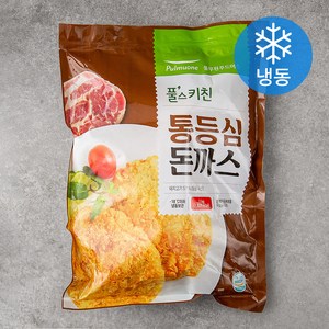 풀무원 통등심돈까스 (냉동), 1kg, 1개