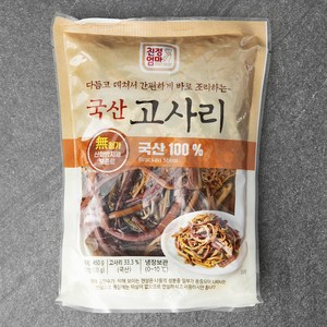 친정엄마 국산 데친고사리, 450g (고형량 150g), 1개