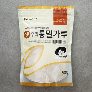 대구농산 국내산 생 우리통밀가루, 500g, 1개