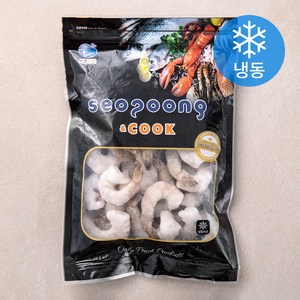 서풍앤쿡 꼬리있는 손질 흰다리 새우 20~26마리 (냉동), 300g(20~26마리), 1개