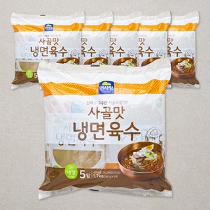 면사랑 사골맛 냉면육수 5개입, 1.7kg, 6개
