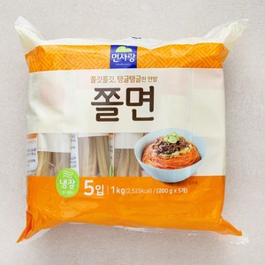 면사랑 냉장 쫄면 5입, 1kg, 1개