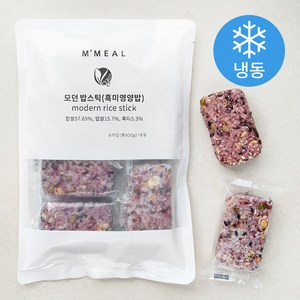 모던밀 밥스틱 흑미영양밥 8개입 (냉동), 1개, 800g