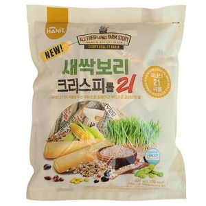 한일제과 새싹보리 크리스피롤 21곡, 1개, 500g