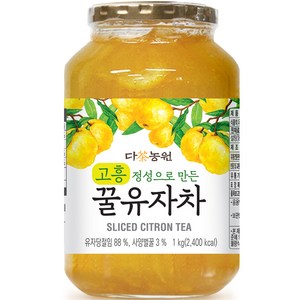 다농원 고흥 정성으로 만든 꿀유자차, 1kg, 1개입, 1개