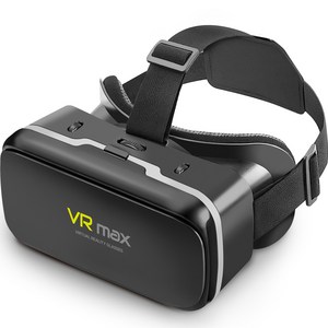 코시 가상현실 스마트폰 VR기기 360도 초점 조절 블랙 VR4076, 1개