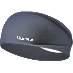 몬스터 와이드 스포츠 헤어 밴드, 네이비, 1개