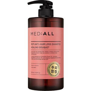 메디올 알시피 안티로스 두피 청정 샴푸 힐링부케, 1개, 800ml